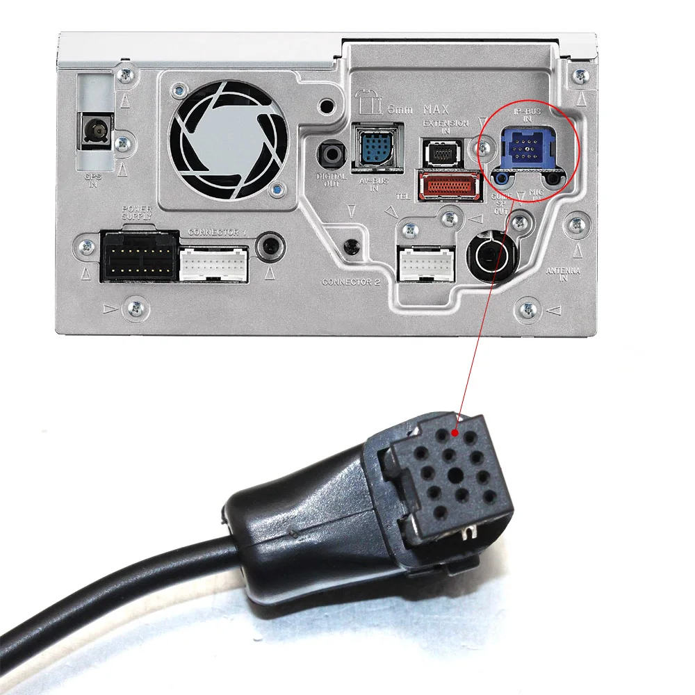 Для Pioneer IP BUS Bluetooth модуль с фильтром Радио стерео Aux кабель адаптер AI NET