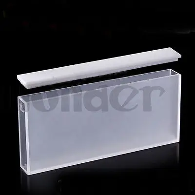 

100mm JGS1 Quartz Cuvette Cell With Telfon Lid For Uv Spectrophotometers