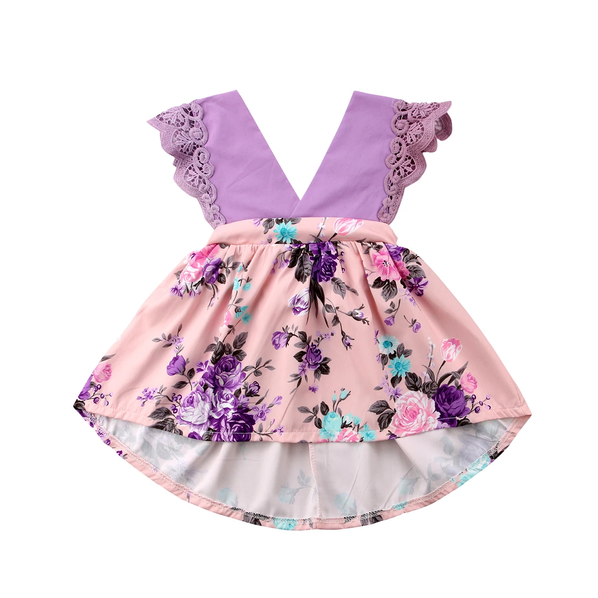 

Toddelr Kids Baby Girls Clothes Dresses Sister Matching Floral Jumpsuit Romper Dress Outfits Clothing Girl 0-6T