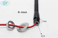 3W DC12V 24V LED CNC Machine Tool Light Flexible L40cm gooseneck led Workshop Working Lamp Silver Black magnetic industrial lamp - Image 4