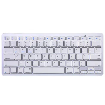

Universal Wireless Bluetooth Keyboard Ultra Slim Compatible for Apple iOS iPad Android Tablets Windows Mac OS