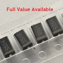100 шт. SS14/1n5819/in5819 SS16 SS24 SS34/IN5822 SS36/sr360 SS110 SS220 SS310 ES1J SMD SMA диода в