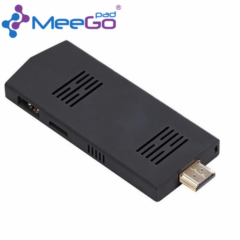 Meegopad T02 2 ГБ/32 ГБ Ubuntu 14.10 версии Linux Мини ПК с Intel z3735f внутри Wi Fi Bluetooth HDMI TV малый Compute