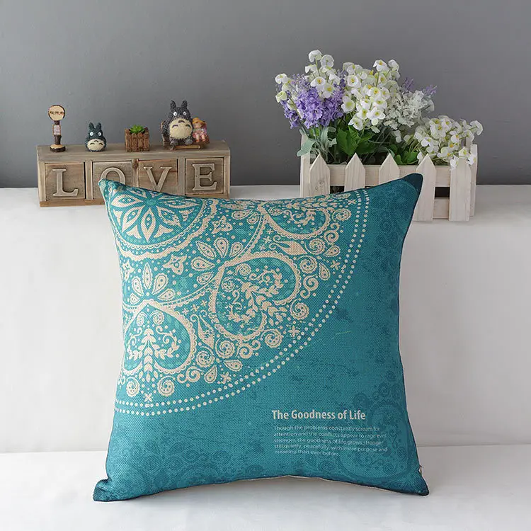 Средиземноморская Подушка, красочные декоративные подушки для дома, в полоску, в этническом стиле, almofadas decorativas - Цвет: 3