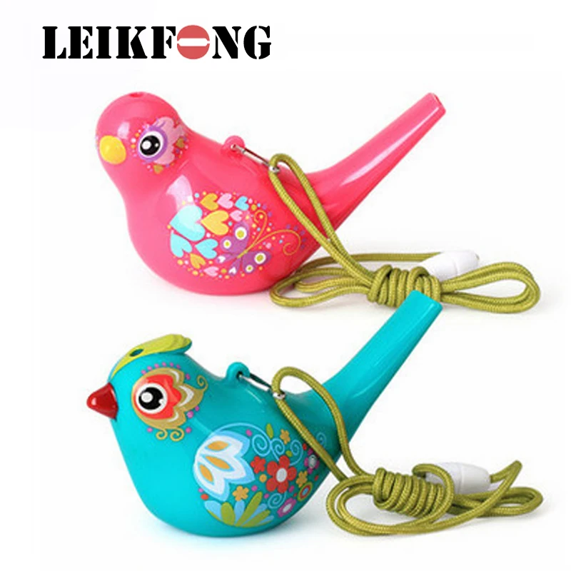 Водная птица свисток цветной рисунок Bathtime музыкальная игрушка для ребенка