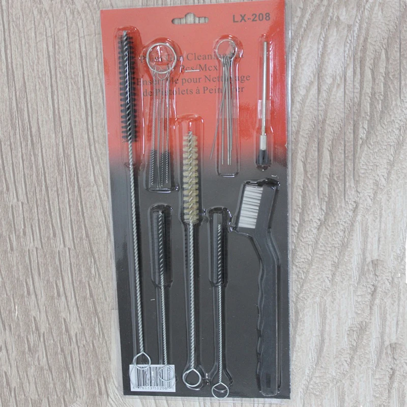 High-quality-Airbrush-Spray-Gun-Nozzle-Cleaning-Tool-set