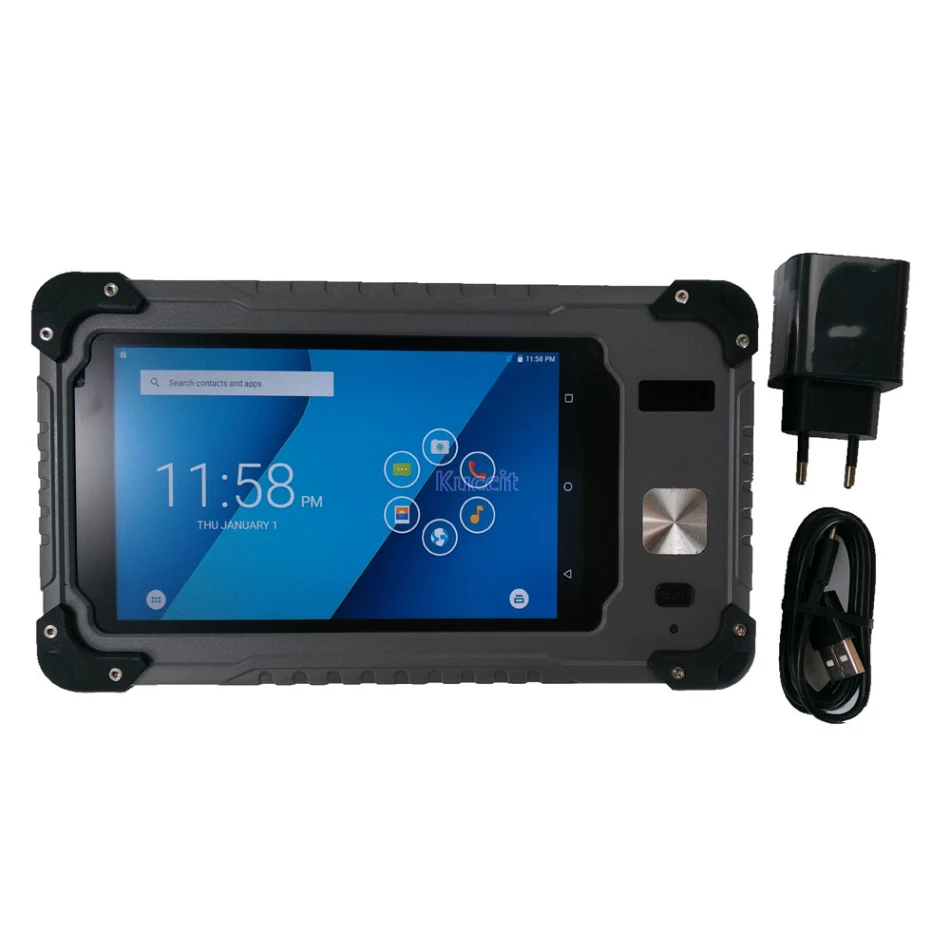 Industrial Rugged Tablet PC Waterproof Android 5.1 Smartphone 2D Laser Barcode Scanner laptop 7\