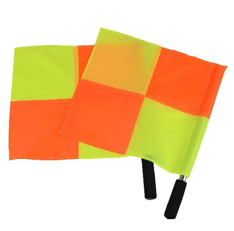 1 шт. футбол рефери Linesman флаг Профессиональный оборудование для матча игры