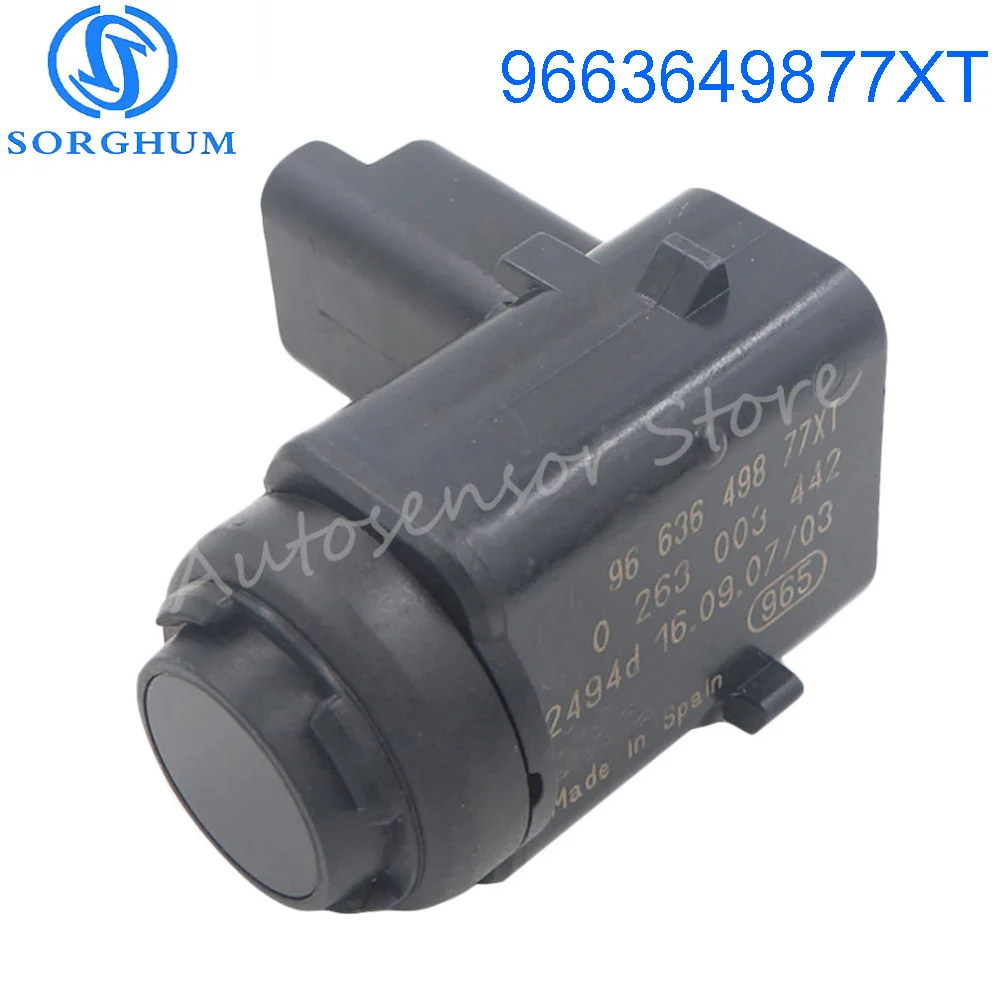 Резервный датчик парковки 9663649877XT PDC для Peugeot 407 SW Citroen Renault PSA 0263003442|backup parking sensor|parking