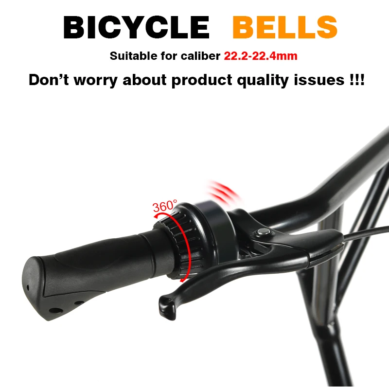 

Invisible Bell Horn Horn Stainless Steel Handlebar Bell Turning Bell Cycling Handlebar Alarm Ring Bicycle Bell 22.2mm