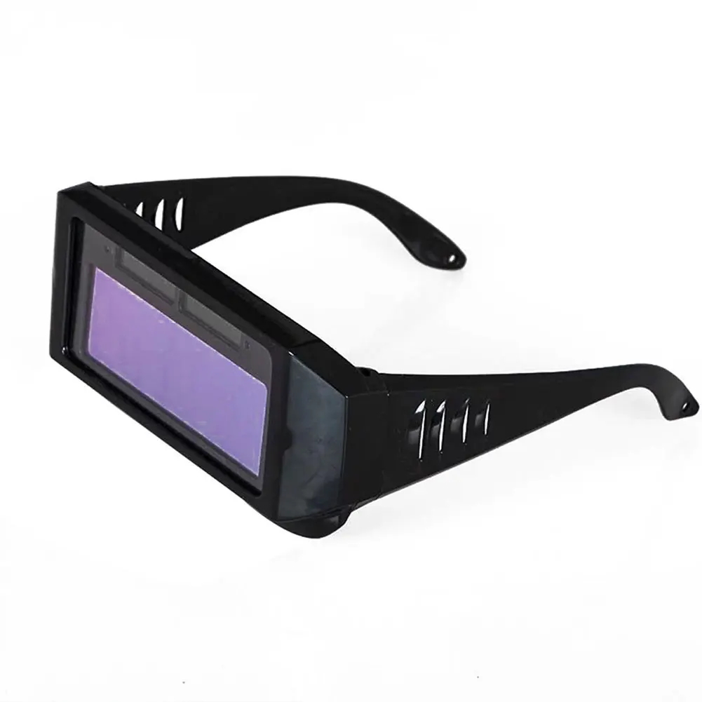 Solar Powered Auto Darkening Welding Mask Helmet Eye Goggle Glasses Arc Automatic changing glasses with Band | Инструменты