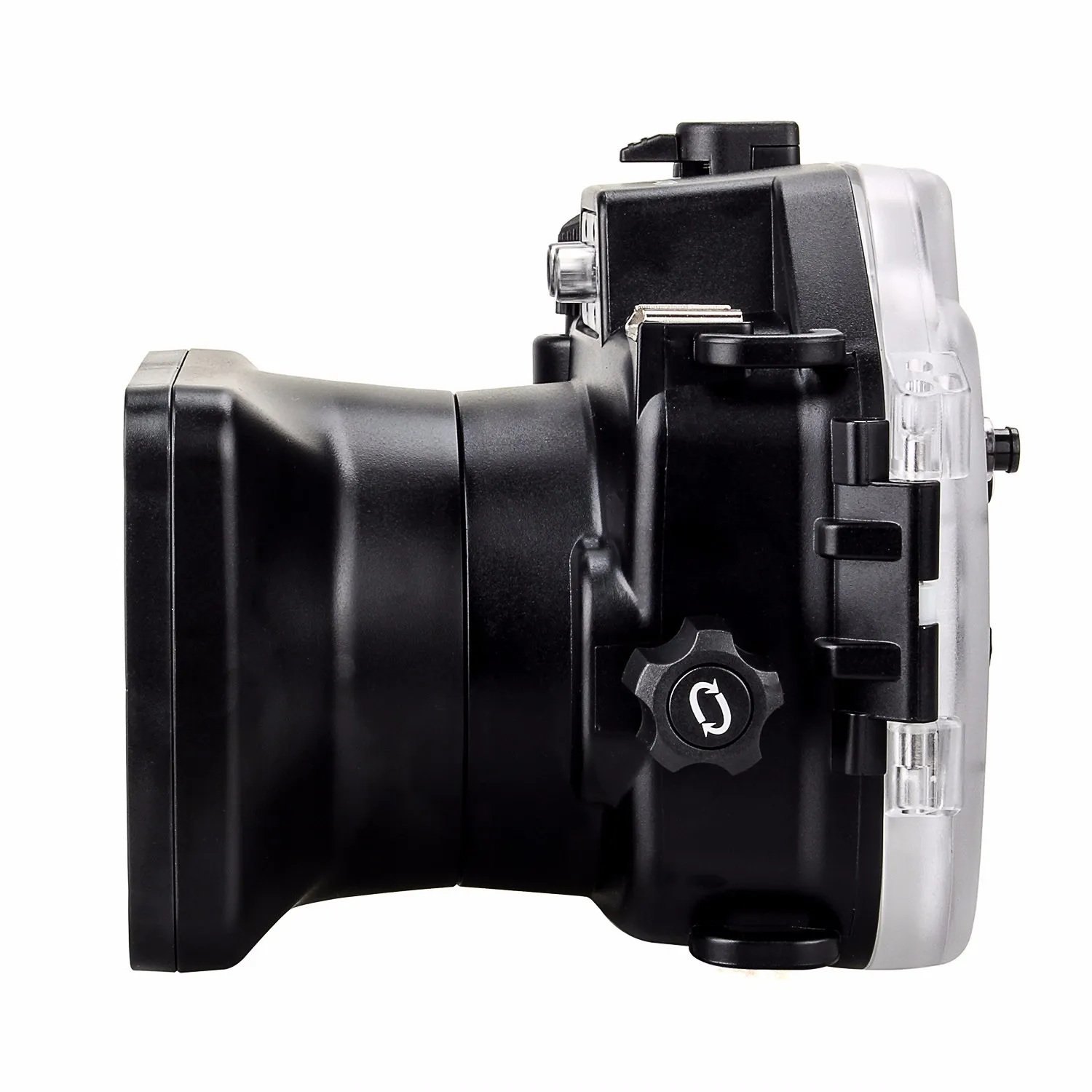 Водонепроницаемый подводный чехол Meikon 40 м/130 футов для Panasonic Lumix LX100 с объективом 27