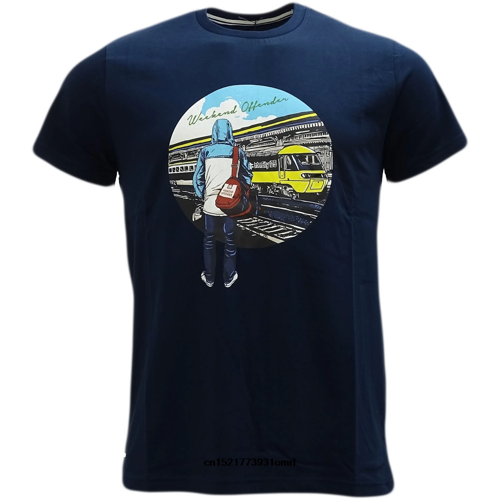

Men T shirt Weekend Offender Navy Away Days s Casual Cotton Loose funny t-shirt novelty tshirt women