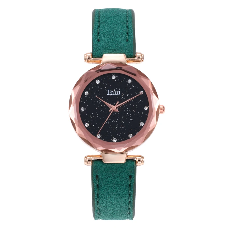 

relojes mujer 2018 Luxury Brand Gogoey Women Watches Personality Romantic Starry Sky Wrist Watch Rhinestone Design Ladies Clock