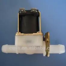 12 мм портативный пластиковый для воды СОЛЕНОИДНЫЕ клапаны, клапанный канал для 10 мм впускной трубы