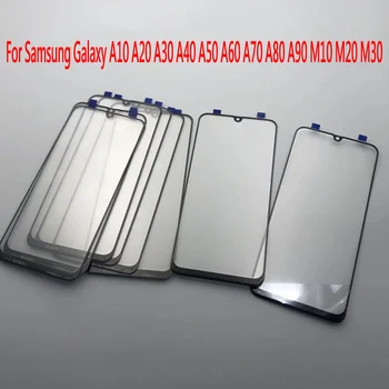

100 Pcs For Samsung Galaxy A10 A20 A30 A40 A50 A60 A70 A90 M10 M20 M30 NEW LCD Touch Screen Front Outer Glass Panel Replacement