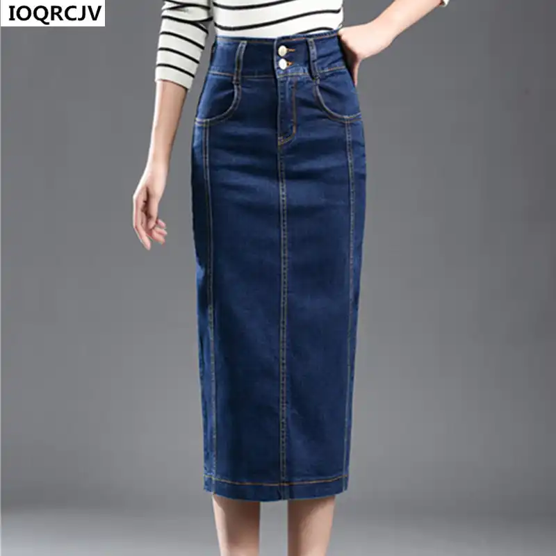 jeans long skirts for ladies
