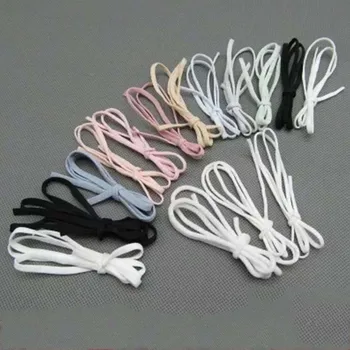 

For masks 10m/Lot Colorful Soft Mask With Core With Round Flat Elastic Rope Rubber Band Elastic Line DIY Sewing Accessor
