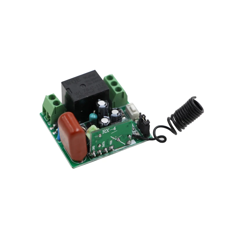 AC 220V 1CH 1 CH 10A wireless remote control switch 1 Receiver & 3 Transmitters 315/433 MHZ smart remote switch
