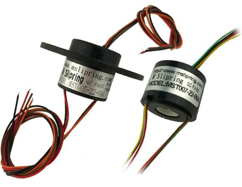 

Through Hole 5/7MM Slip Rings 2/4/6/12CH Circuits Diameter 22mm 2A Hollow Shaft Electric Collecting Sliping Rings Elevator DIY