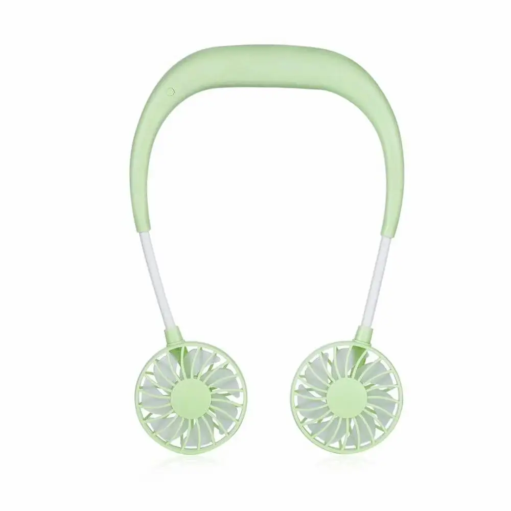 2000 mAre USB Portable Fan Hands-free Neck Hanging USB Charging Mini Portable Sports Fan 3 gears Usb Air Conditioner