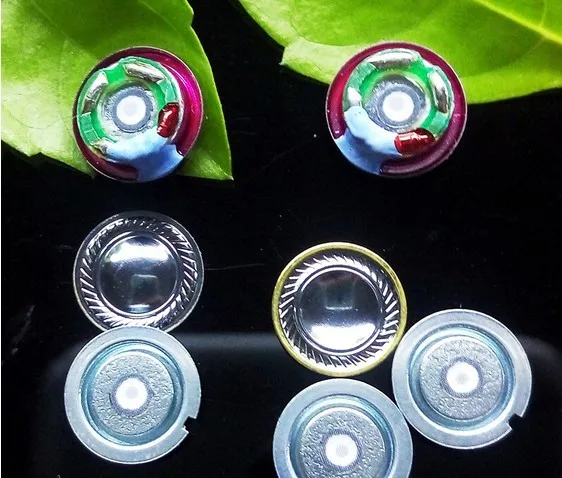 9 2MM font b speaker b font unit Beryllium membrane unit 42ohms 1pair 2pcs