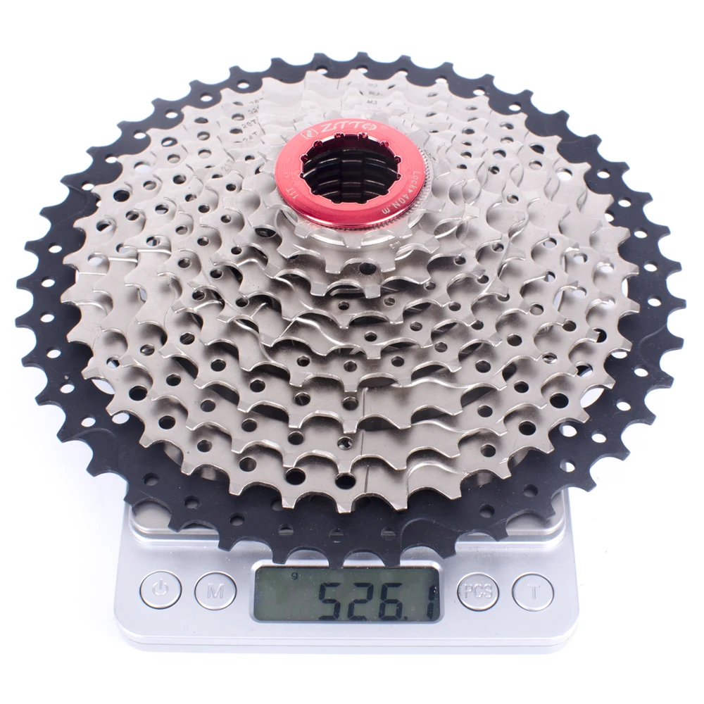 ZTTO 11 42T 10 скорость s широкий коэффициент соотношение MTB кассета велосипеда Кассета