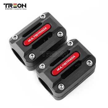 

pcr For DUCATI MULTISTRADA 1200/1260/S/ST 2010-2019 Motorcycle Engine Crash Bar Protection Decorative Bumper Block Accessories