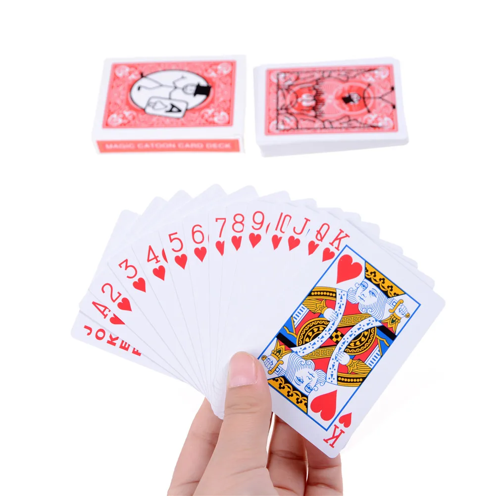 Новая колода Cardtoon из мультфильма Magia, играющая карточка, трюки, волшебная колода спрайта, волшебная карточка, 1 компл./лот для волшебной иллюзии