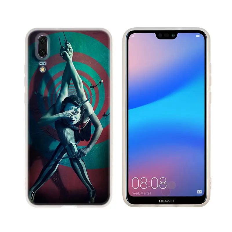 ТПУ мягкий чехол для телефона для huawei P 20 pro P10 плюс P9 P8 lite P30 pro смартфон Nova 3e ТВ American Horror Story - Цвет: for huawei 06