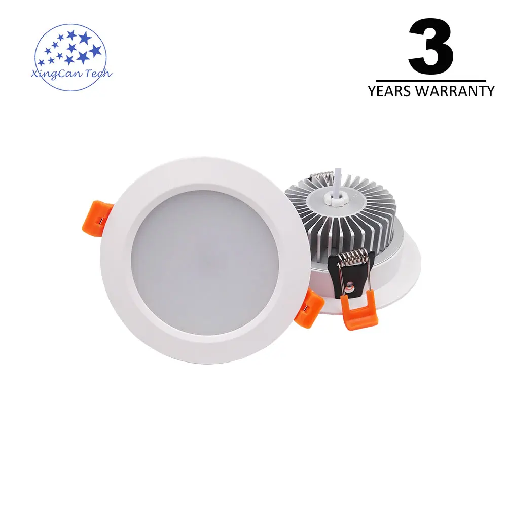 Xingcan Dowlight светодиод 3 Вт 5 Вт 7 Вт затемнения downlight 110 В 220 В встраиваемые светодиодные 12 вт 9 Вт 15 Вт встраиваемый светильник вниз