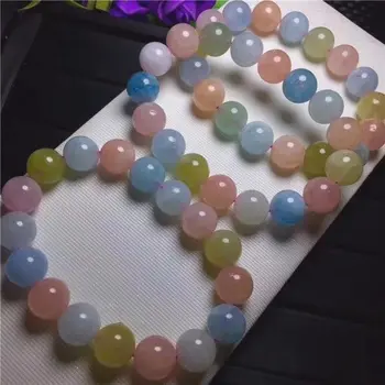 

Genuine Natural Morgan Stone Gemstone Round Beads Bracelet AAA 12mm Free Shipping