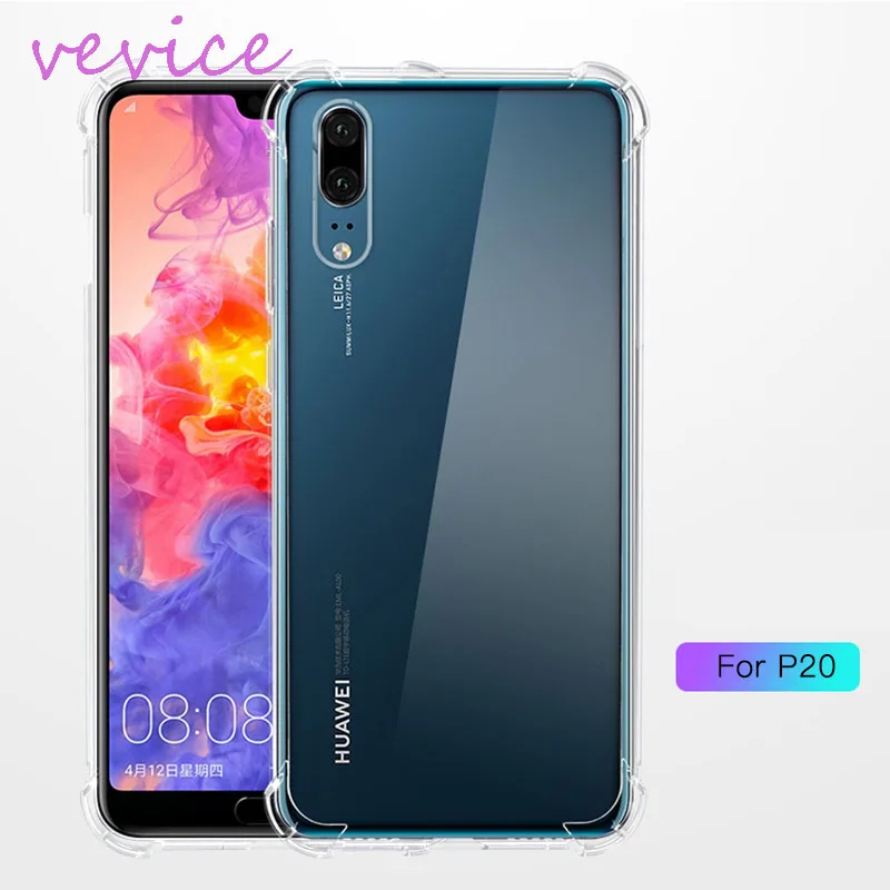 Мягкий ТПУ защитный чехол для huawei P20 Lite mate 10 Pro 20 Nova 3i 3 прозрачная задняя крышка Honor