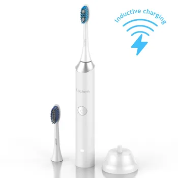 

Lachen 031B Rechargeable Sonic Electric Whitening Toothbrushes 5 Modes USB Charging IPX7 Waterproof with 2 Replace Brush Heads