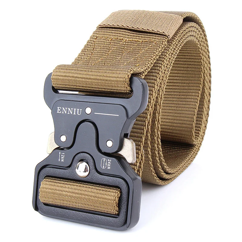 

Military Equipment Knock Off Army Belt Men's Heavy Duty US Soldier Combat Tactical Belts Sturdy 100% Nylon Waistband 4.5cm