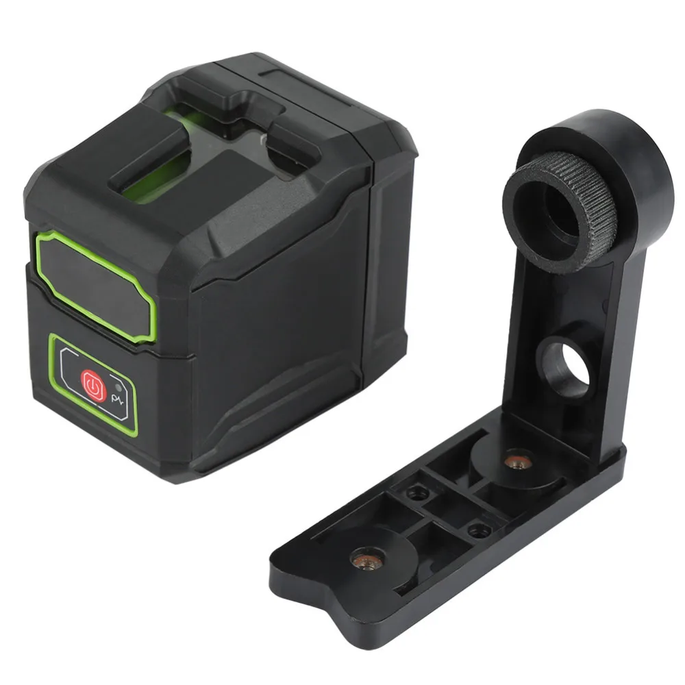 AK 011G/R 2 Lines Level Laser Meter High Accuracy Waterproof IP54