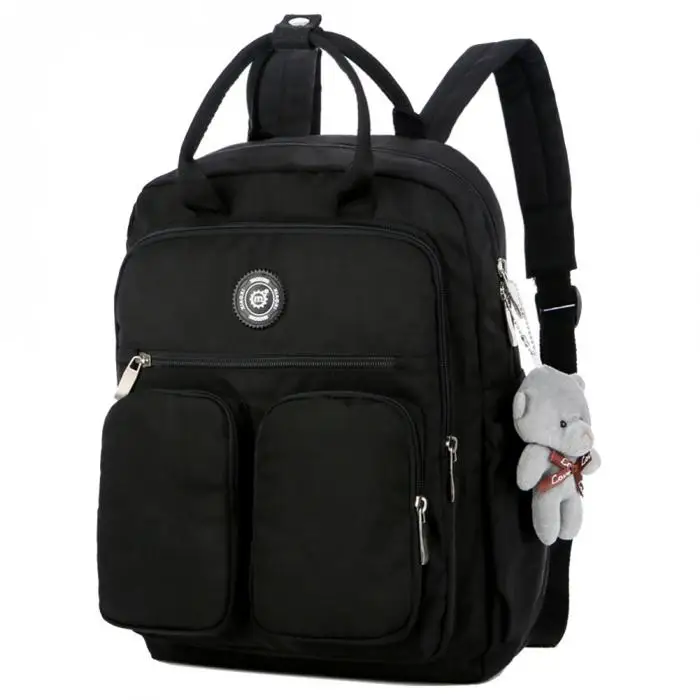 Женский рюкзак с несколькими карманами большой емкости водонепроницаемый для путешествий на открытом воздухе школы