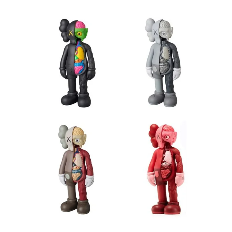 4 цвета 8 дюймов kaws оригинальные подделка игрушка-приятель KAWS Street Art fancy kaws действие ингрушечная фигурка подарок