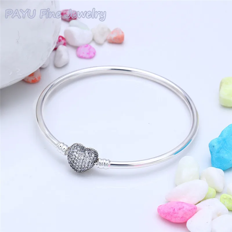

PAYU High Quality 925 Sterling Silver Bangle Bracelet for women bracelets bangles silver 925 fine jewelry