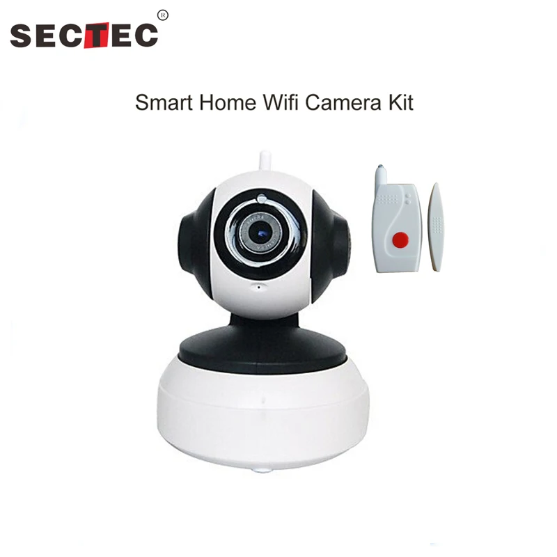 

Whole Sale and Retail Mobile APP Yoosee Smart home wifi IP Camera Kit for Home Security support SD Card with 2pcs door sensor