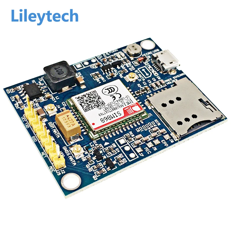 SIM868 GSM GPRS GPS Bluetooth 4 In 1 Module With Antenna For Arduino 51 STM32 Su