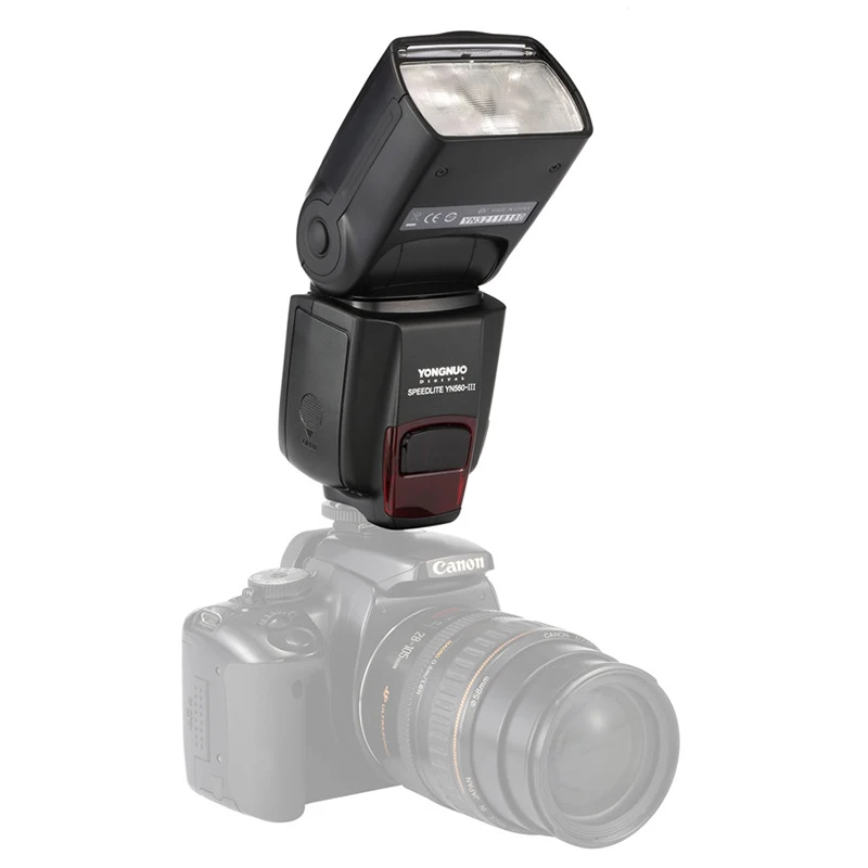 Светодиодная лампа для видеосъемки YONGNUO YN560 III Беспроводной Вспышка Speedlite Canon Nikon