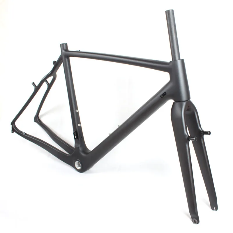 Free Shipping V Brake Carbon fiber cyclocross frame UD Glossy/ Matt