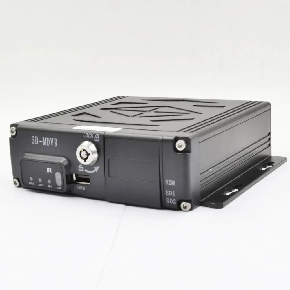 Мини SD карты 4CH автомобиль AHD Мобильный DVR 3g/4G gps в реальном времени аудио видео