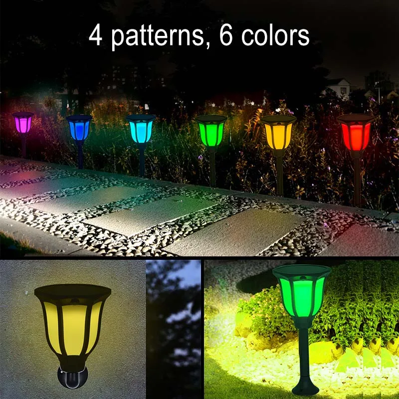

Solar Power LED Light Lamp RGB Color Changing High Brightness For Garden Outdoor GHS99