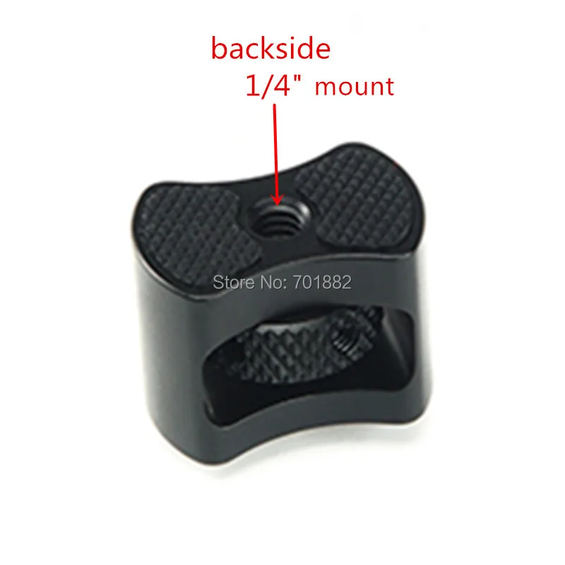 Male to female Tripod Mount Screw Adapter Quick Release Mounting Base (4)