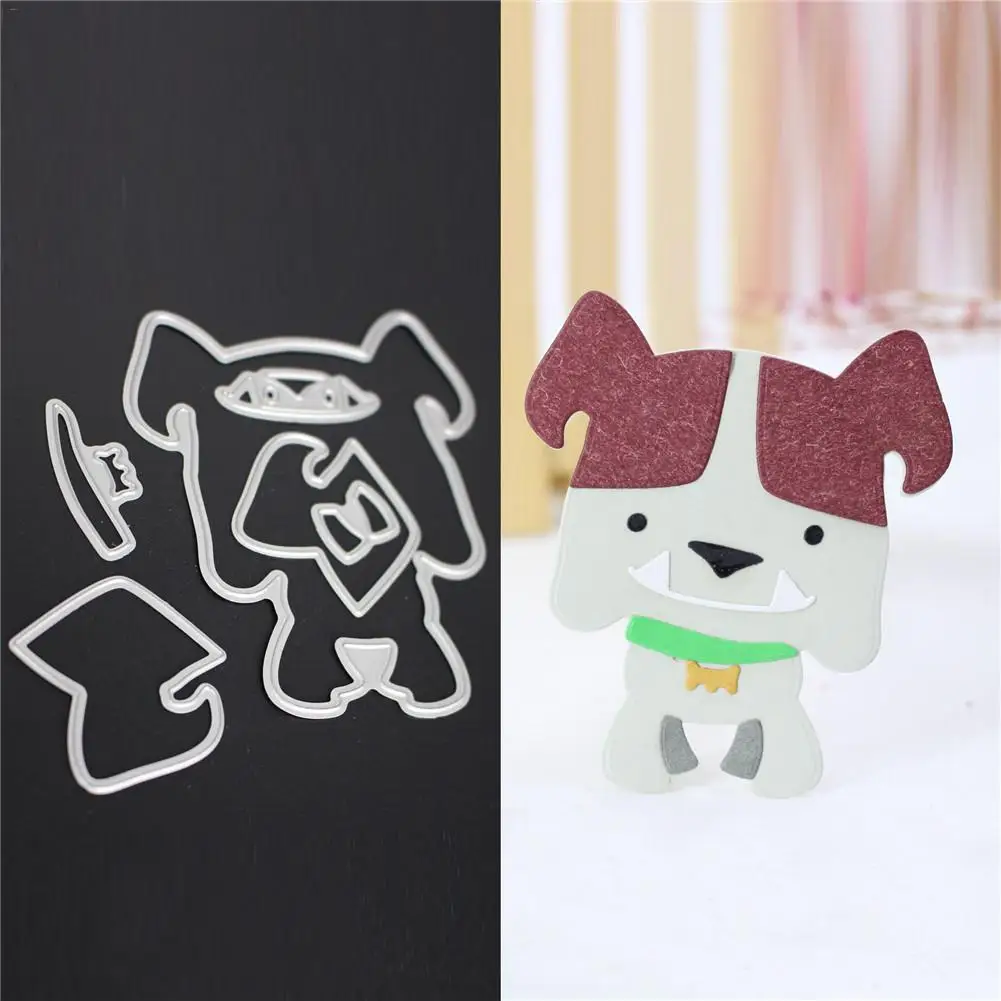 

DIY Embossed Metal Scrapbook Stamp Seal Embossing Die Girls Cartoon Animal Handmade DIY Paper Card Stencils Cutting Dies Mold