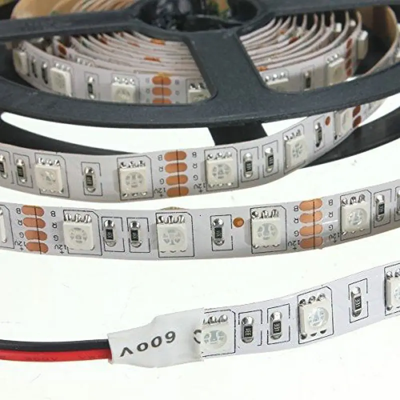 12 В 5 м 300 светодисветодиодный s полный спектр SMD5050 Светодиодная лента освещение