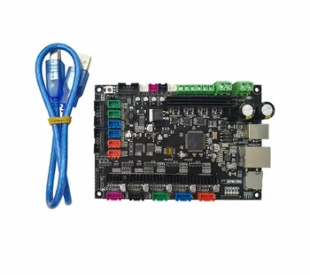 

MKS SBASE V1.3 CE&RoHS 32bit Arm platform Smooth control board open source MCU-LPC1768 support Ethernet preinstalled heatsink