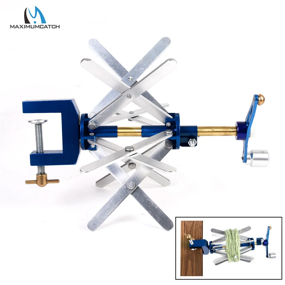 Maximumcatch Stainless Steel Adjustable Fly Fishing Line Winder Fishing